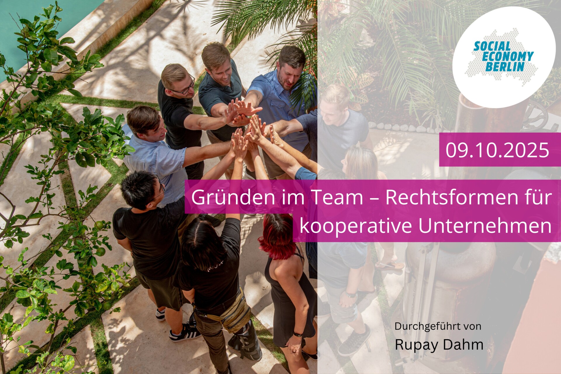Gründen im Team – Rechtsformen für kooperative Unternehmen
