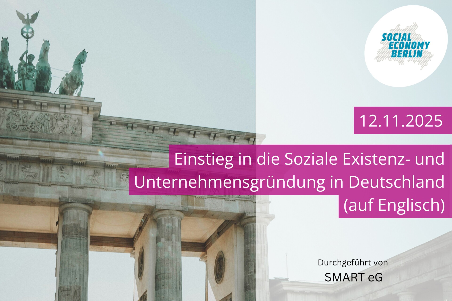 Einstieg in die Soziale Existenz- und Unternehmensgründung in Deutschland (auf Englisch)