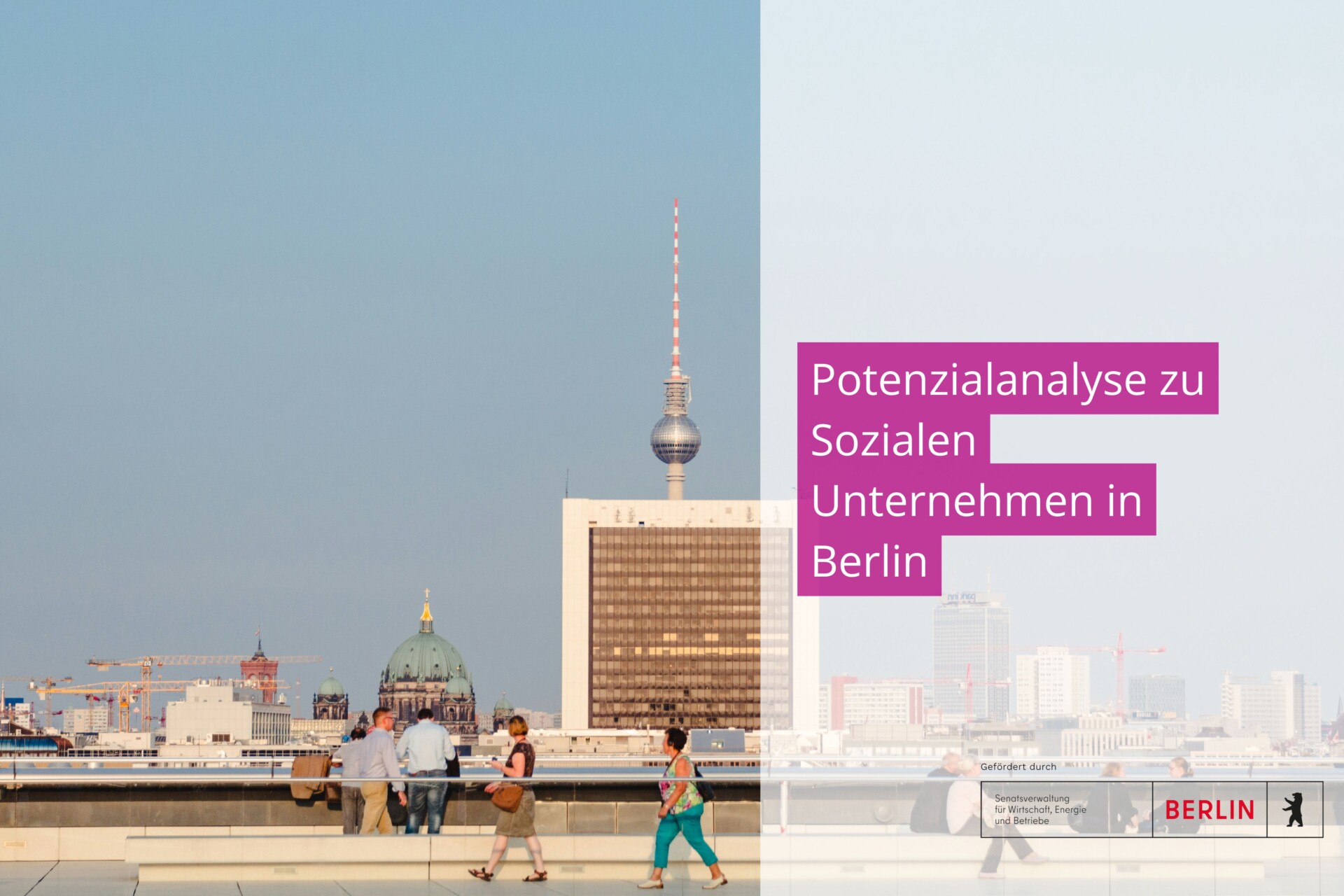 Aktueller Stand – Potenzialanalyse zu Sozialen Unternehmen in Berlin
