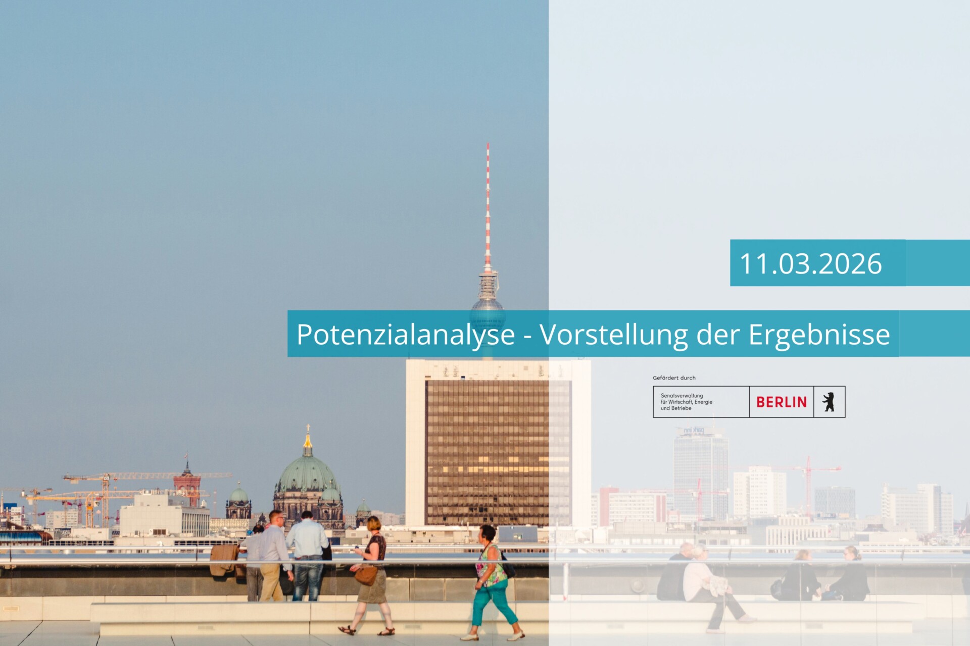 Potenzialanalyse Soziale Unternehmen in Berlin – Vorstellung der Ergebnisse